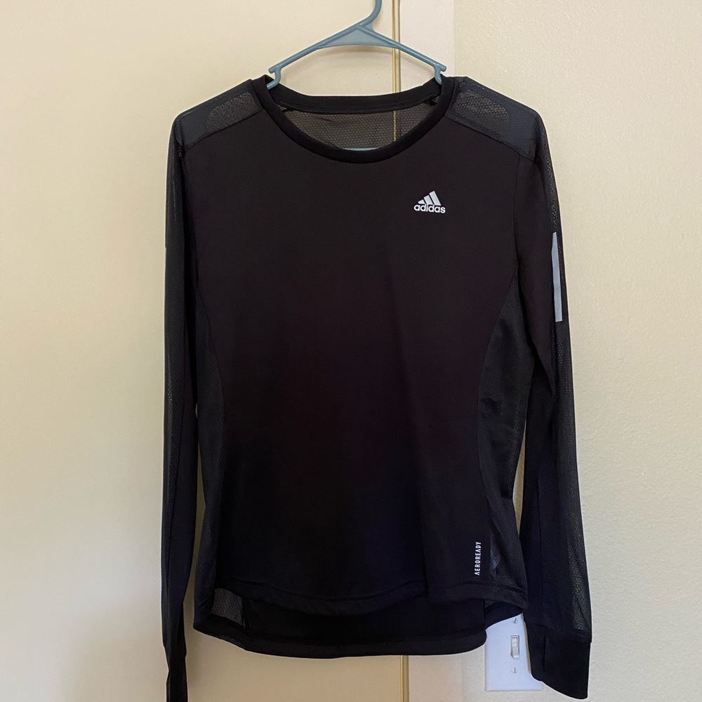 Adidas Aeroready Mesh Long Sleeve Running Shirt